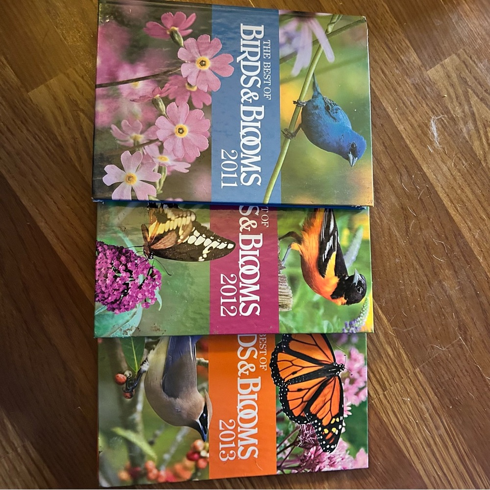 Set of Birds &‎ Blooms Books 2011-2013